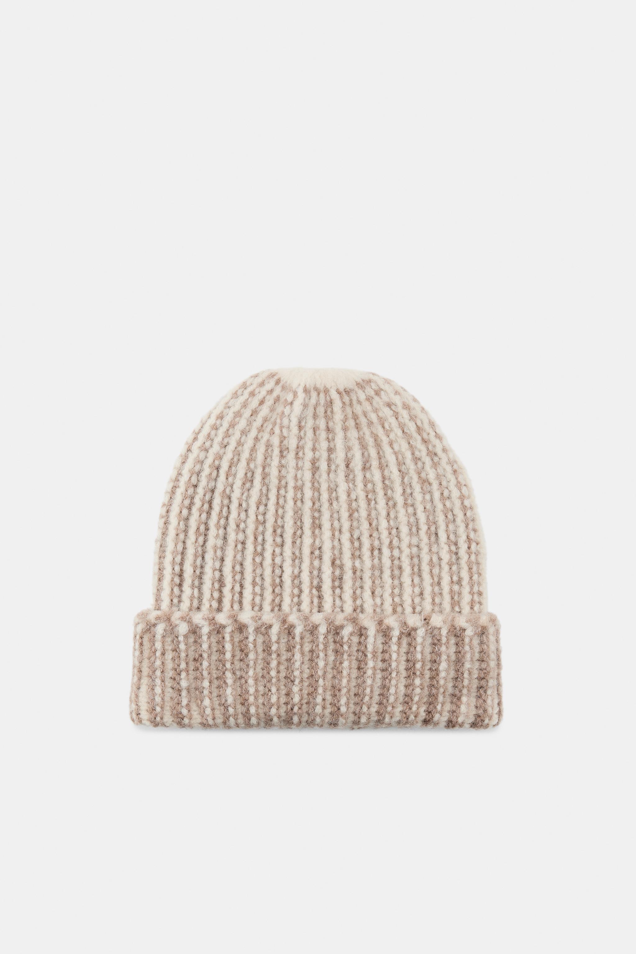 COMBINATION KNIT BEANIE